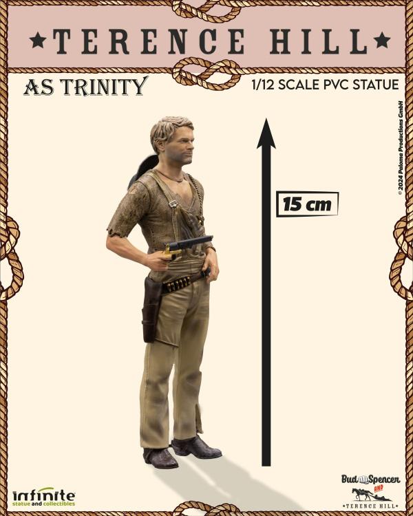 Infinite - Terence Hill "Als Trinity" 1/12 Statue Figur Statuette Figur 16Cm