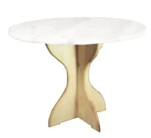Supporto per Tavolo Rotondo in Legno 80-100 cm, Altezza 780 mm
