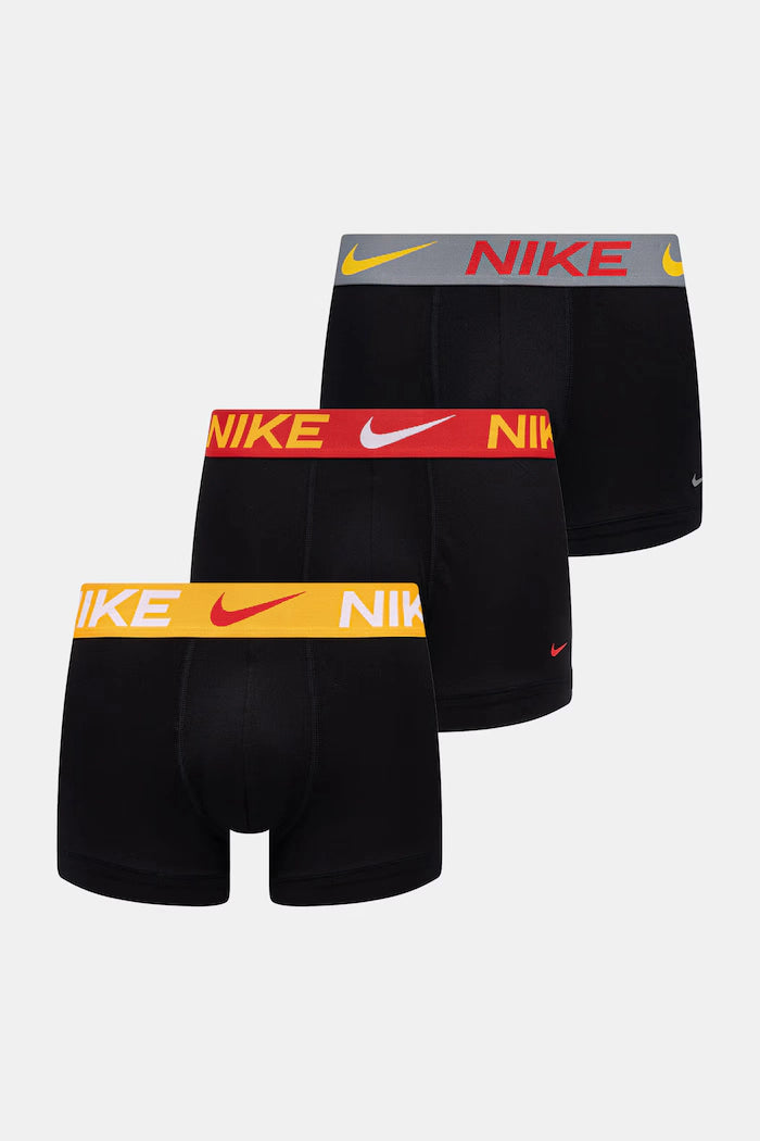 Nike Boxer Uomo Trunk Nero Confezione 3 Pezzi - E1156-JRF