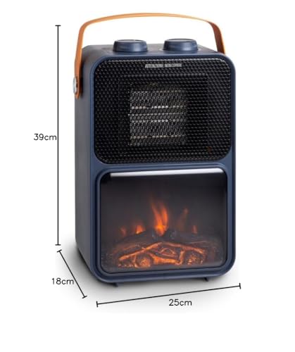 Termoventilatore Effetto Caminetto 600/1200W
