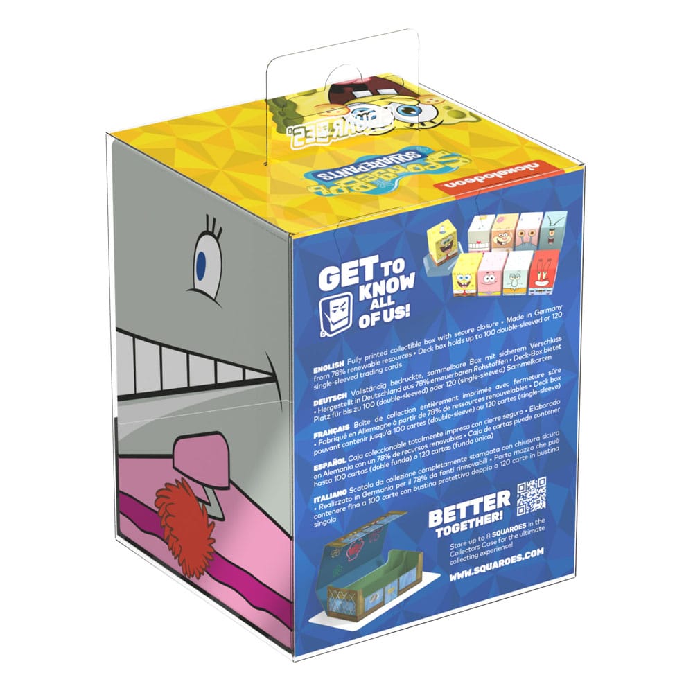 Squaroes Spongebob SB008 (Pearl) Sammelbox Deckbox Kartenbox TCG
