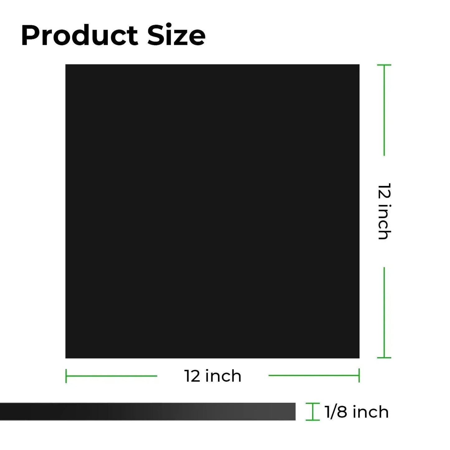 XTOOL 3 MM BLACK ACRYLIC SHEETS (3-PACK)