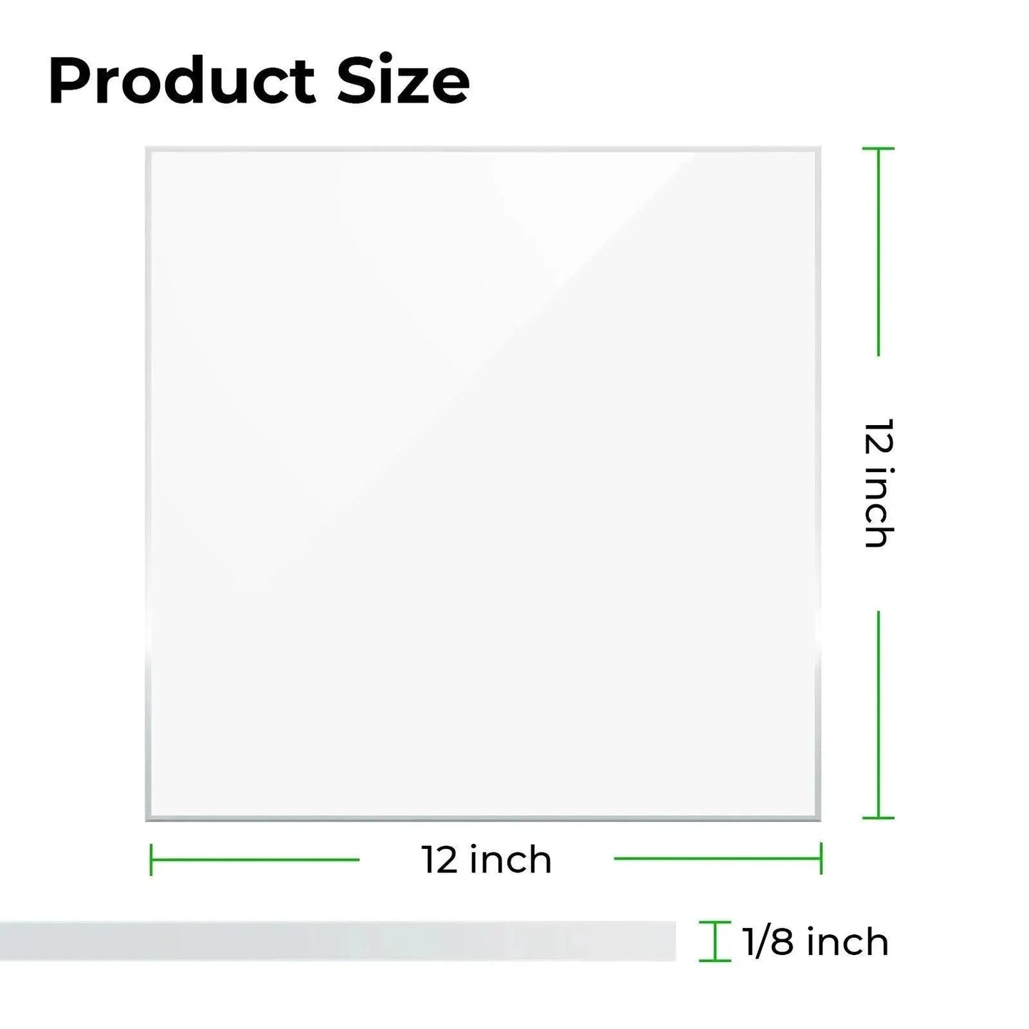 XTOOL 3 MM CLEAR ACRYLIC SHEETS (2-PACK)