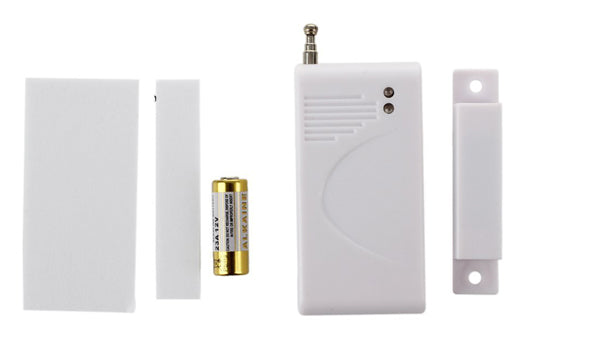 Sensore Magnetico Per Porte Finestre Wireless Allarme Antifurto Casa Ufficio 433
