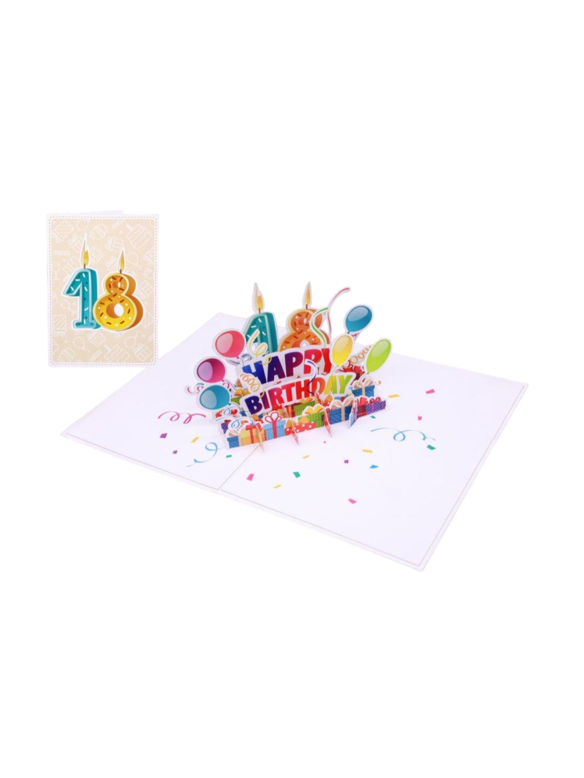 Origamo 18th Birthday card