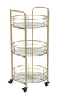 Elegant Round Trolley 38 cm x 77.5 cm