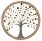 Tree of Life Decorative Panel with Mirror Ø 61 cm