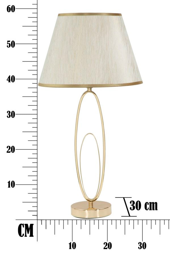 Elegante Tischleuchte Glam Flush cm ø 30x58