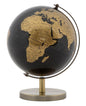 Small Bronze Decorative Globe Ø 13x17 cm