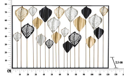 Pannello Decorativo in Metallo Lex - cm 120x2,5x78,5