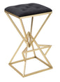 Geometric bar stool 40x40x75 cm