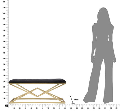 Panca Eleganza Piramid 100x40x45 cm