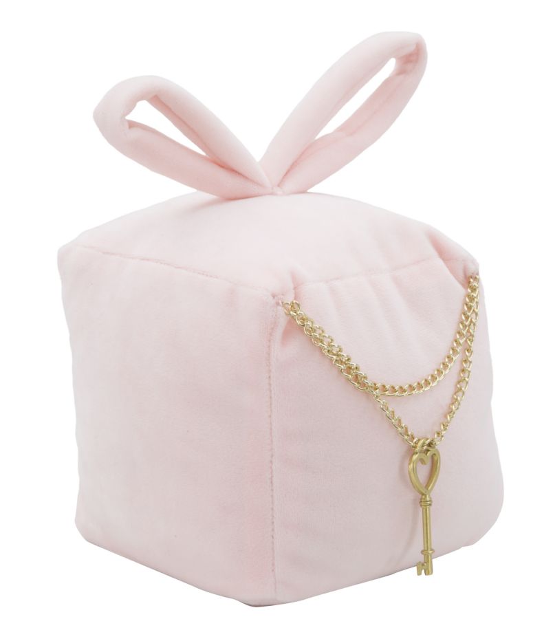Eleganter Türstopper Square Rosa 14,5x14x20 cm