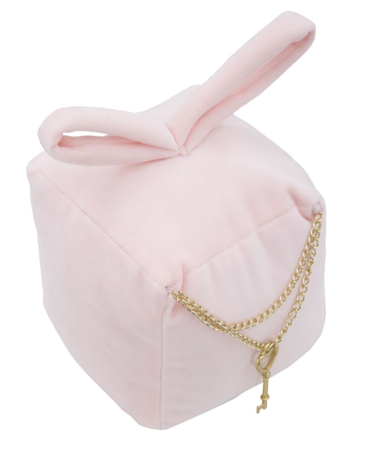 Eleganter Türstopper Square Rosa 14,5x14x20 cm
