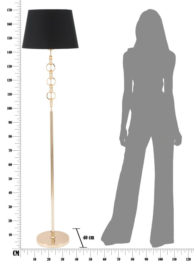 Tischleuchte Geometrische Eleganz Ø 40x170 cm