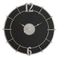 Glam Silver Wall Clock Ø 60 cm