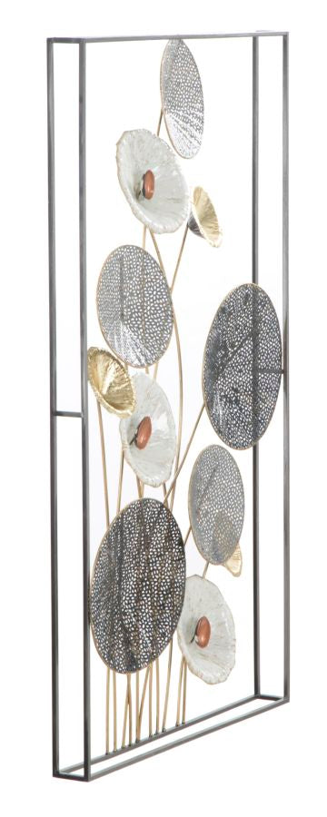 Deko-Wandbild 3D Eisen 50x6x90,5 cm