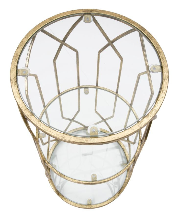Eleganter Telefontisch Tunis Doppelt ø 35x71 cm