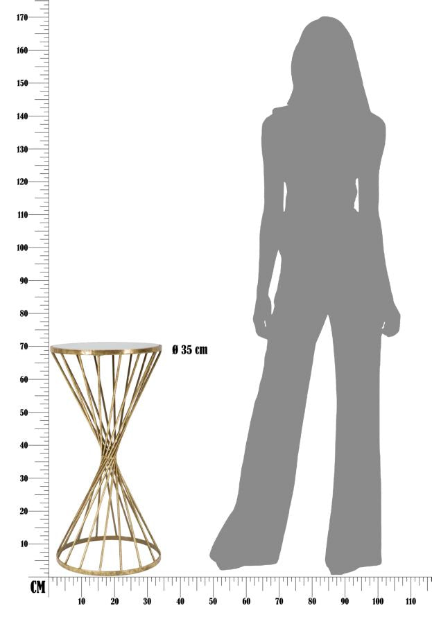 Tavolino Elegante Hypnos Ø 35x70