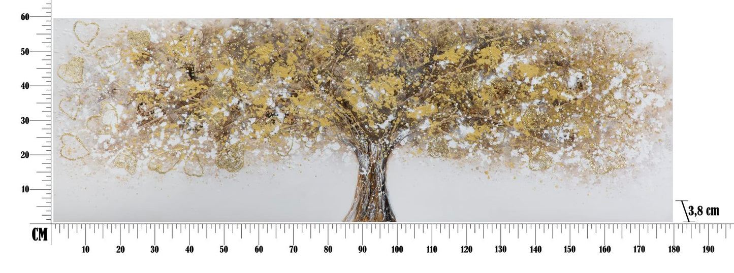 Leinwandbild Imposanter Baum – 180x3,8x60 cm