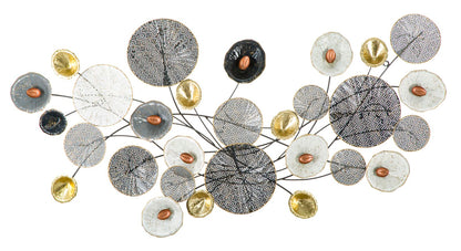 Dekoratives Metallpaneel 135x7,5x69 cm