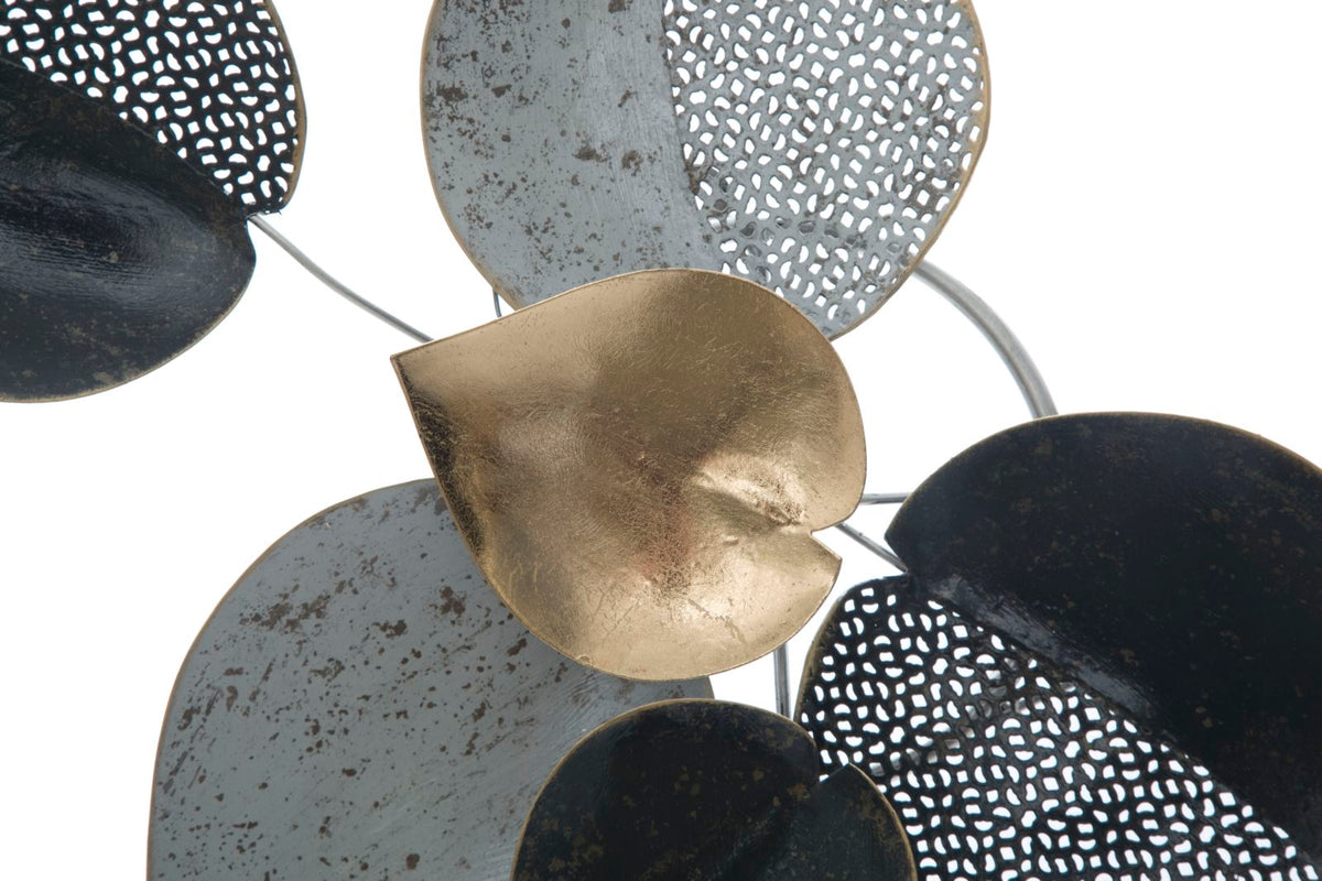 Metal Leaf Panel Half - 62.5x5.5x40 cm