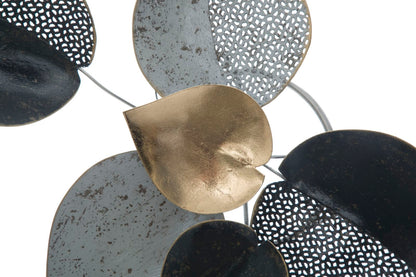 Metal Leaf Panel Half - 62.5x5.5x40 cm