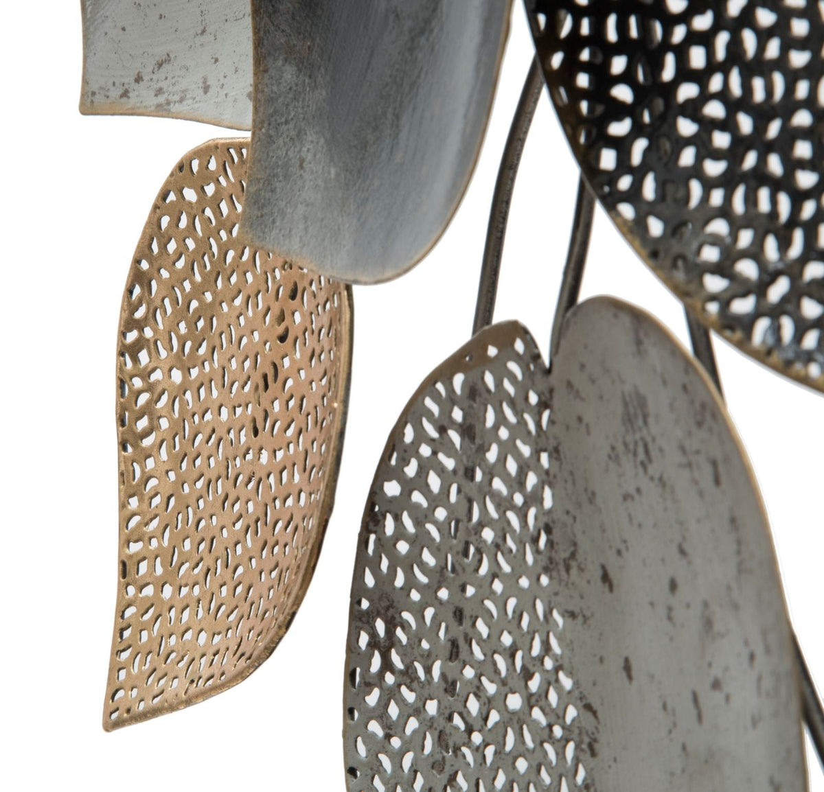 Metal Leaf Panel Half - 62.5x5.5x40 cm