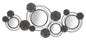 Elegant Round Mirror Panel 117x5.5x49 cm