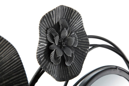 Pannello Specchio Rotondo Elegante cm 117x5,5x49