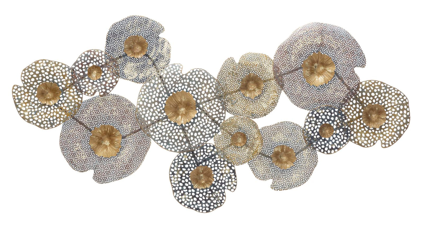 Dekoratives Metallpaneel "Holes" 119x7x59,5 cm