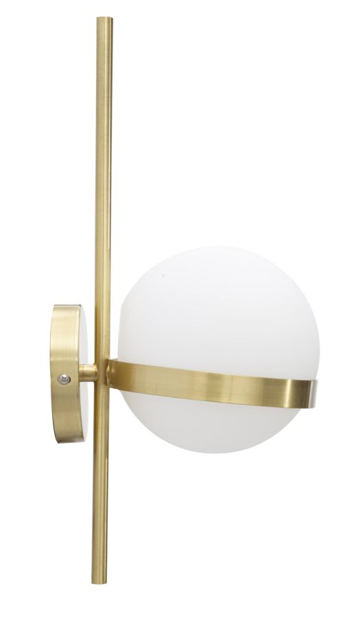 Elegante Wandleuchte Glamy Circle 15x20x40 cm