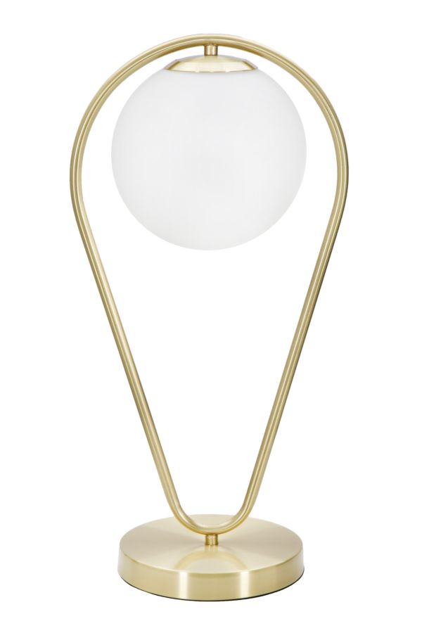 Elegante Tischleuchte Glamy Drop 25x18x50 cm