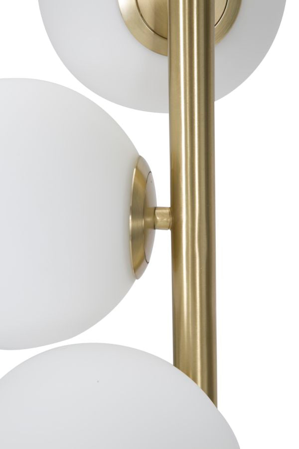 Lampada da Terra Glamour Nero Ø 30x160 cm