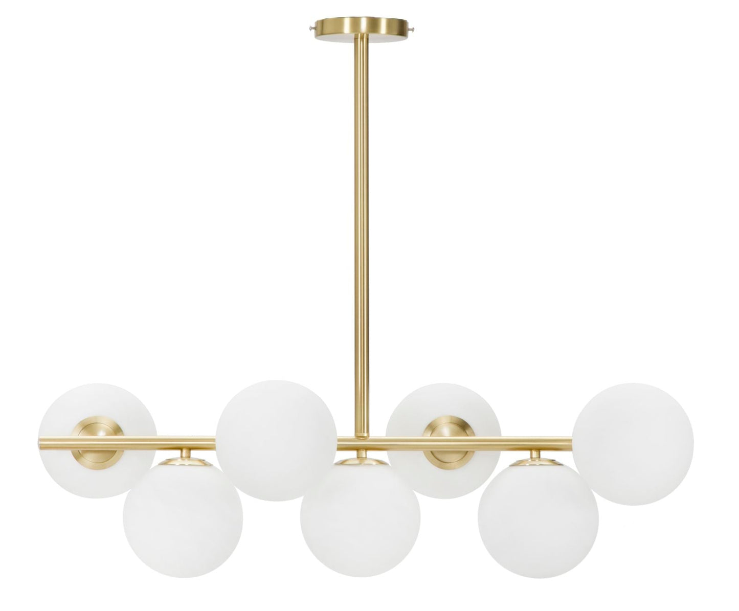 Kronleuchter Glamy 7 Lichter elegant 81x30x74 cm