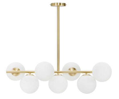 Kronleuchter Glamy 7 Lichter elegant 81x30x74 cm