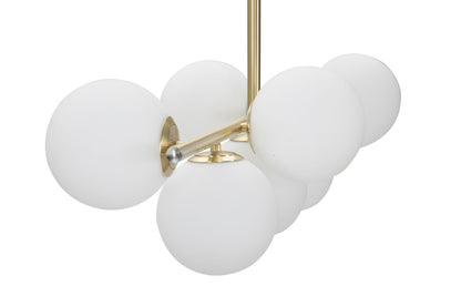 Kronleuchter Glamy 7 Lichter elegant 81x30x74 cm