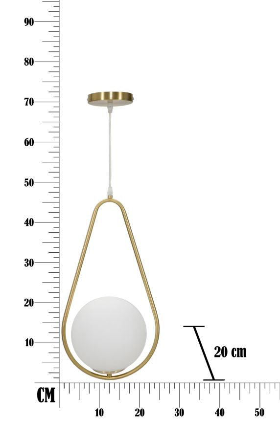 Kronleuchter Glamy Drop Elegant 24x20x46 cm