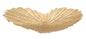 Heart-Shaped Gold Metal Valet Tray 29x5x25 cm