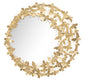 Glamour Butterfly Wind Mirror Ø 81.5 cm with Internal Mirror Ø 55 cm