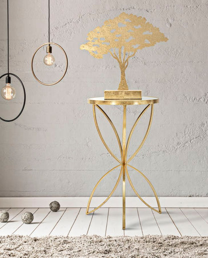 Tavolino elegante a forma di farfalla ø 35x60