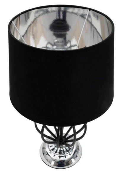 Lampada da Tavolo Glamour Silver Ø28x44,5 cm
