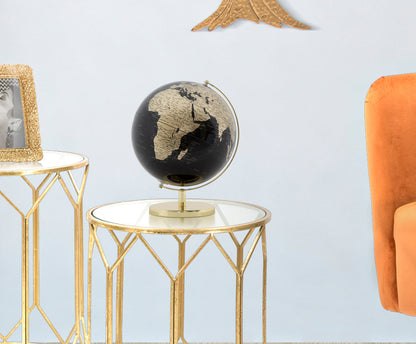 Eleganter Globus Gold Ø 25x34 cm