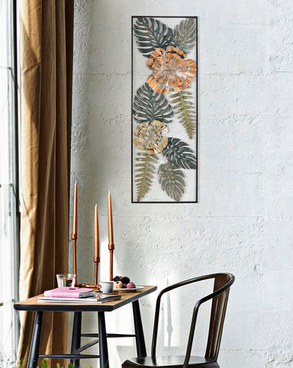 Elegante Deko-Metallpaneel – 30,5x3,75x88,5 cm