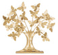 Tree of Life with Glam Butterflies - Metal Decoration 31x8x30 cm
