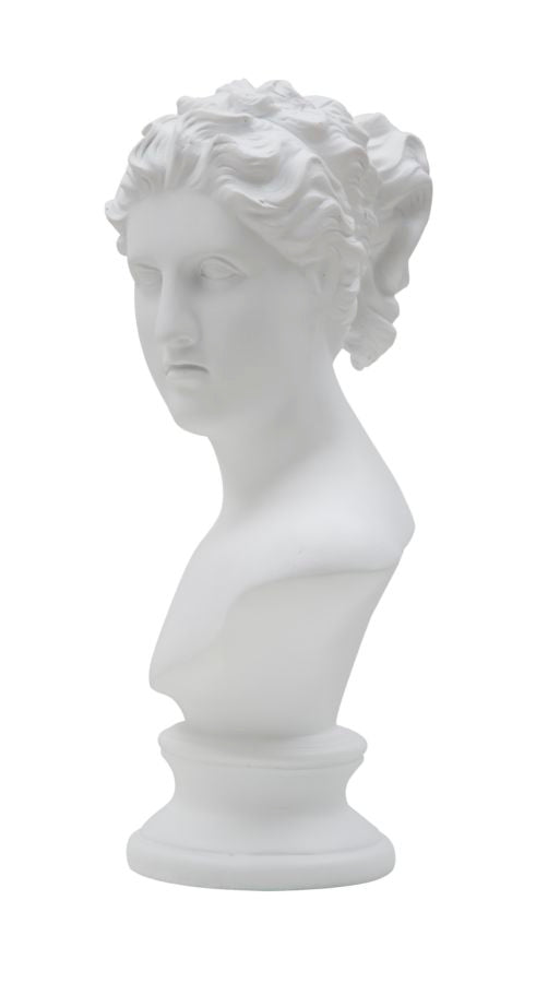 Elegant Roman Woman Sculpture 21.5x14.5x34 cm