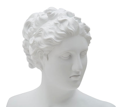 Elegant Roman Woman Sculpture 21.5x14.5x34 cm
