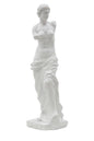 Elegant Resin Woman Sculpture 49 cm