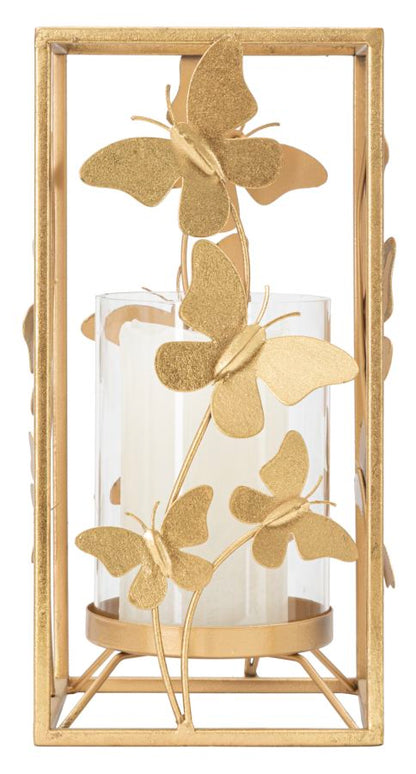 Kerzenhalter Schmetterling Glam 14x14x29 cm