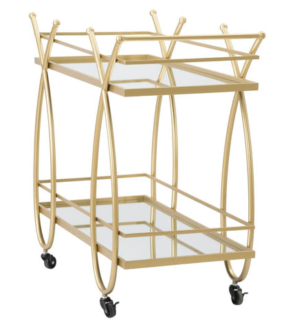 Servierwagen Elegant Ribbon 80x40x75 cm